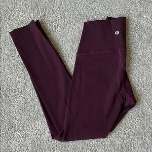 Lululemon Athletica Dark Purple Leggings